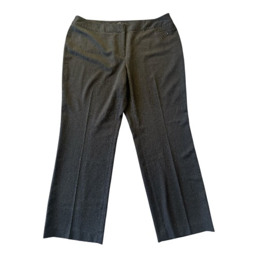Atelier Luxe Size 18 W gray dress pants
